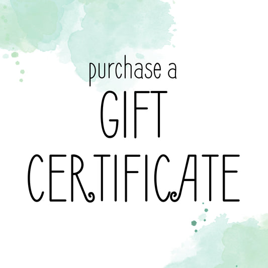 Purchase a Gift Certificate!