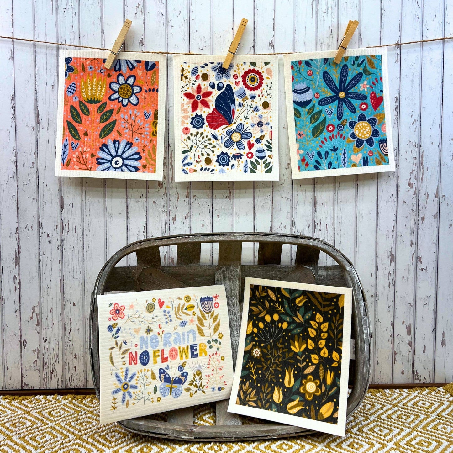 SWEDISH DISHCLOTH / ASSORTED PATTERNS