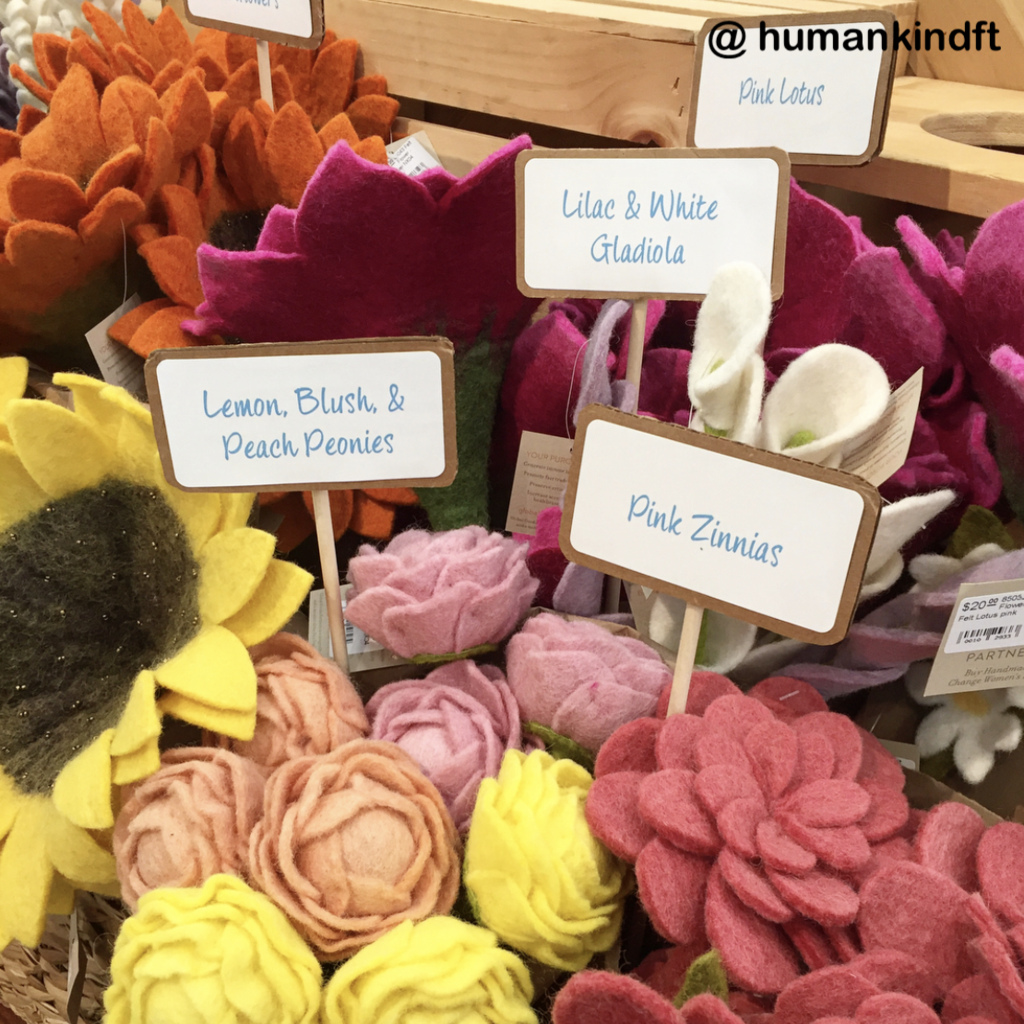 Felt Zinnia: Dusty Red