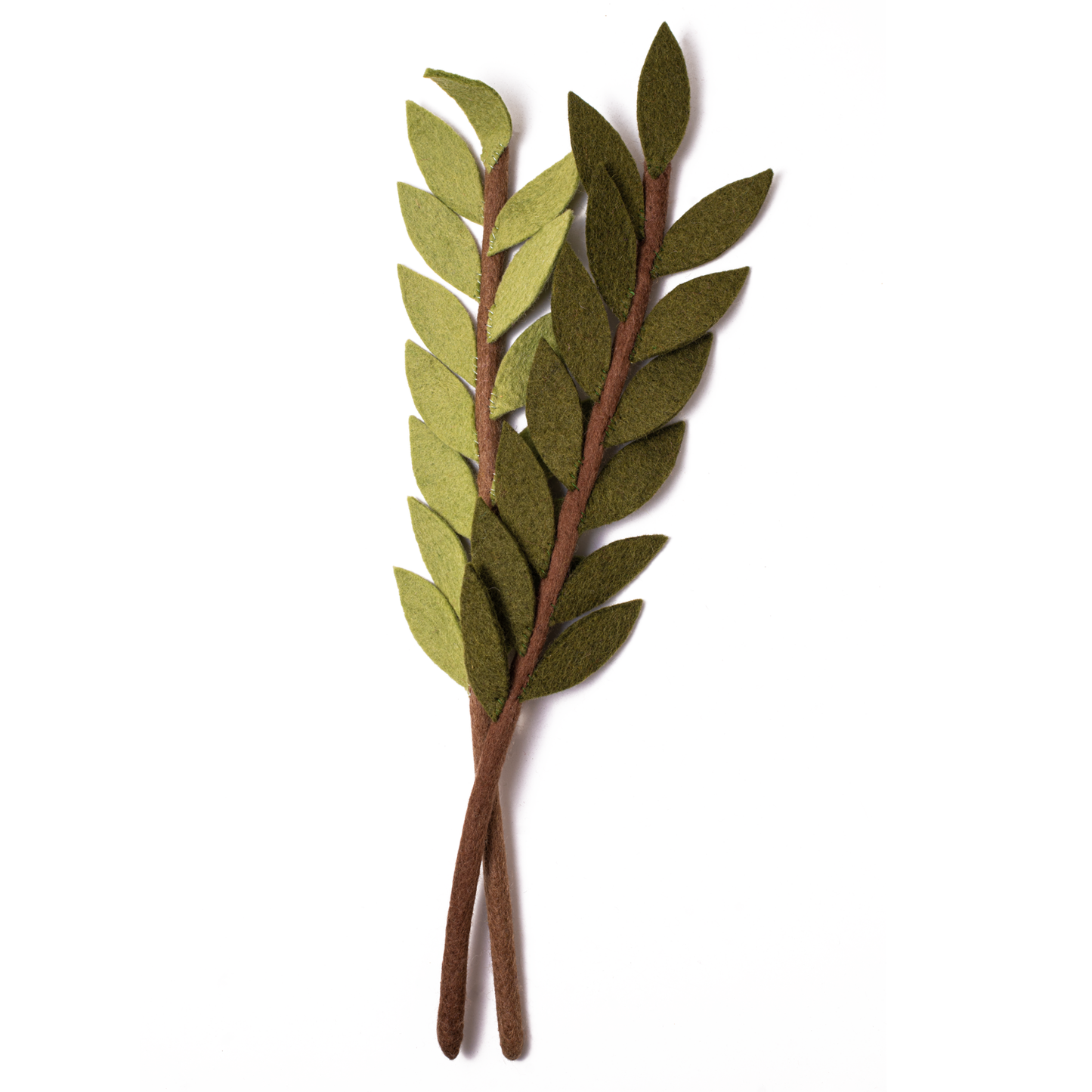 Felt Olive Branch: Soft Green