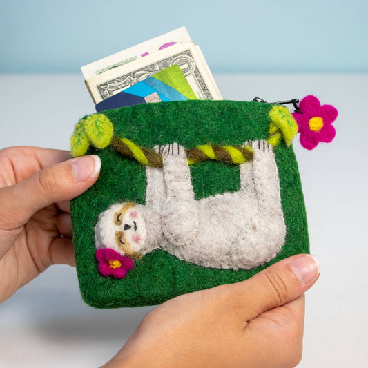 Swingin’ Sloth Coinpurse