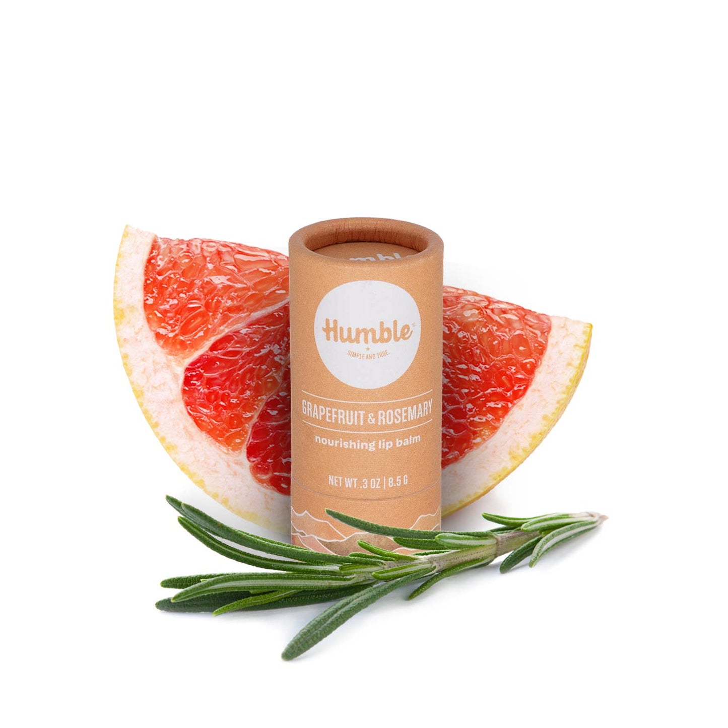 Grapefruit & Rosemary | Plastic-free Lip Balm