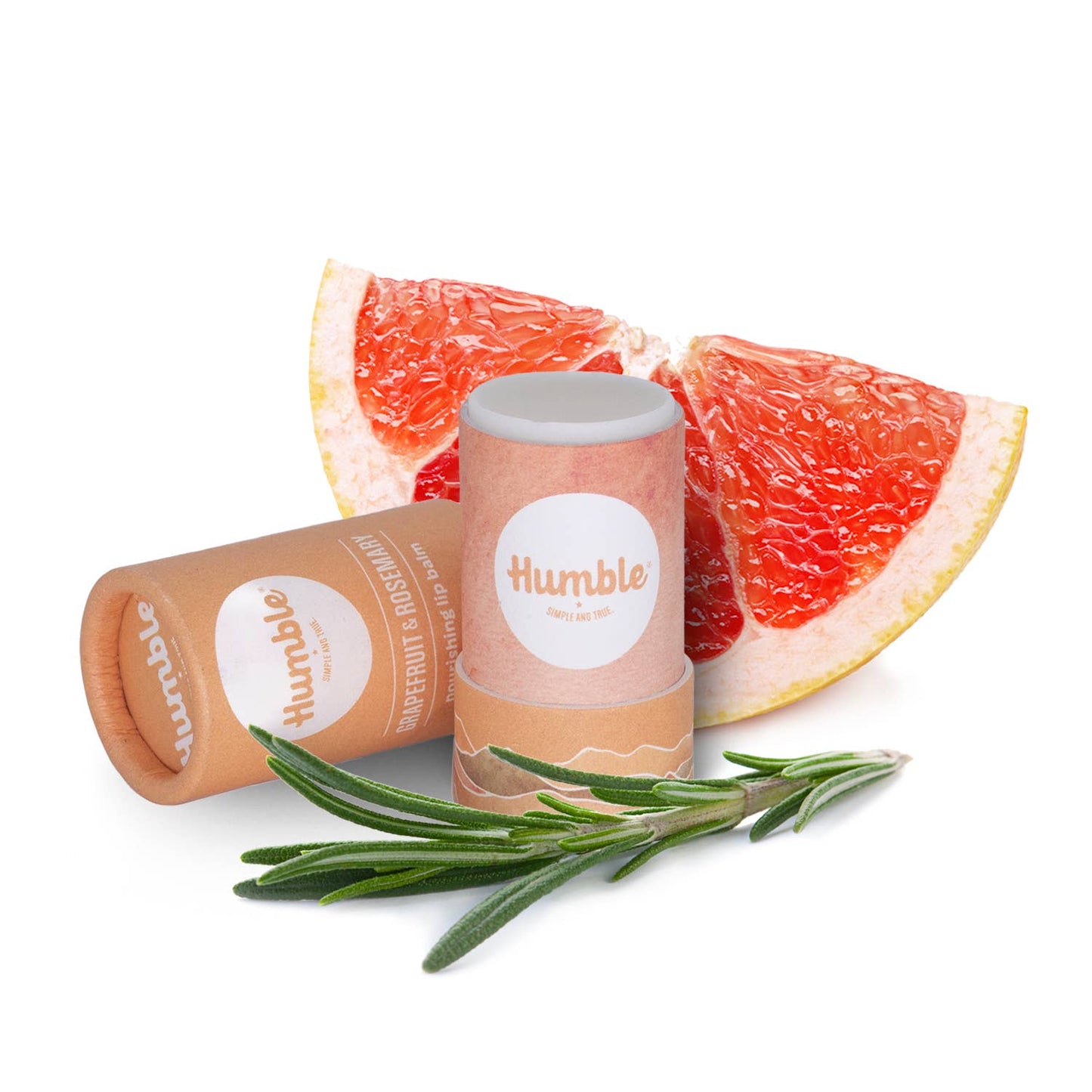Grapefruit & Rosemary | Plastic-free Lip Balm