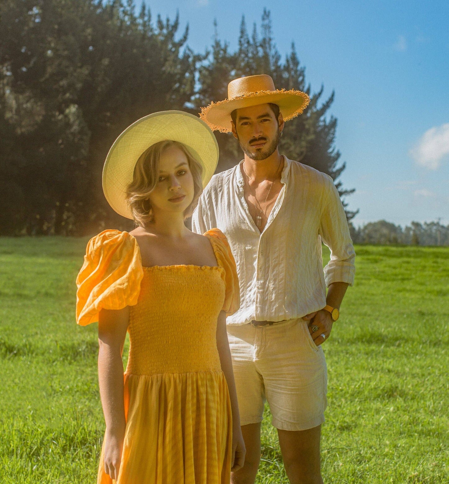 Playa (Loose straw) - Fine straw Panama Hat Unisex: Small / 7-8cm