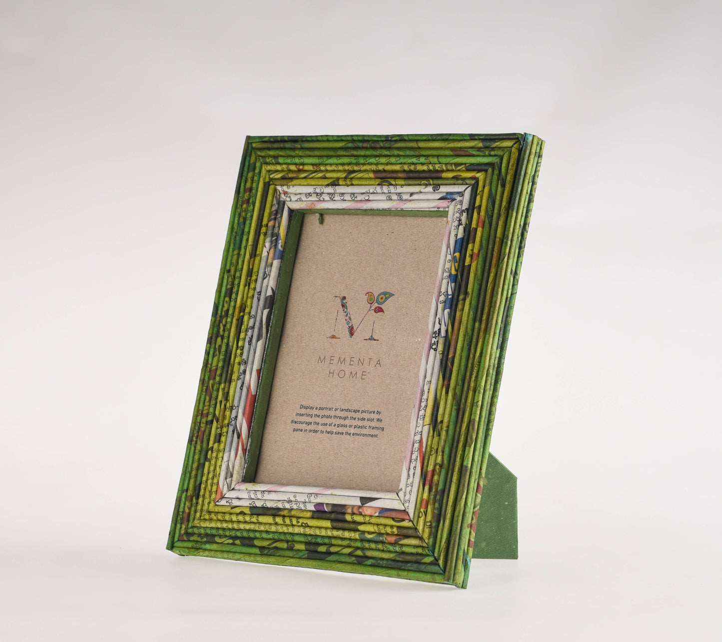 Recycled Newspaper Picture Frames
