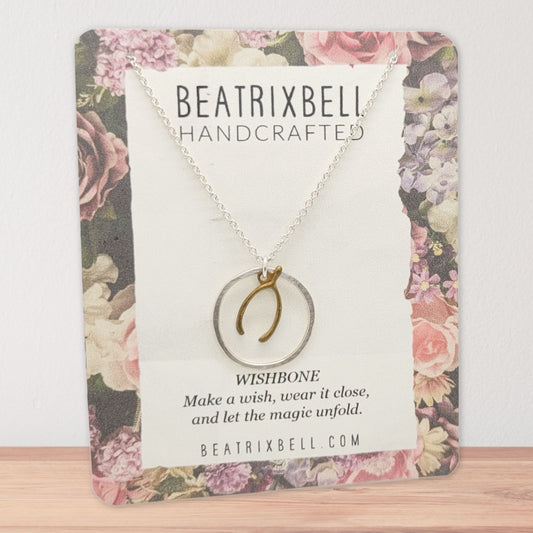 Wishbone Hoop Necklace