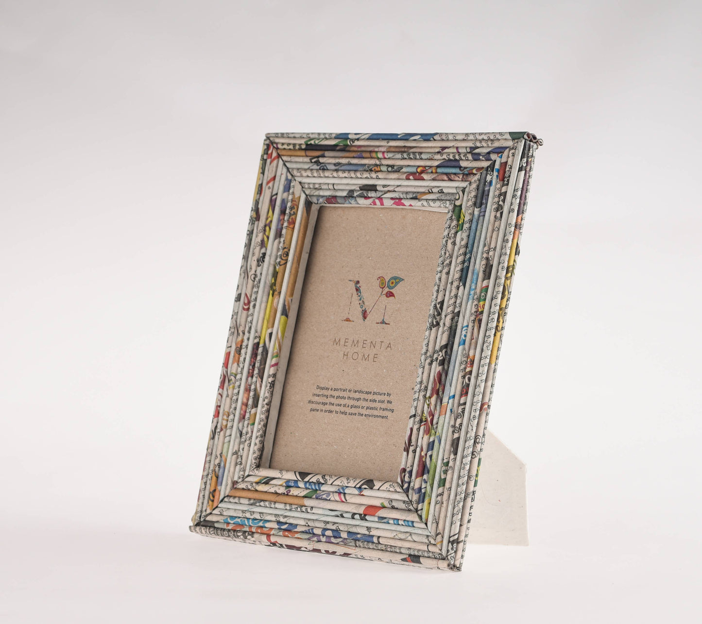 Recycled Newspaper Picture Frames