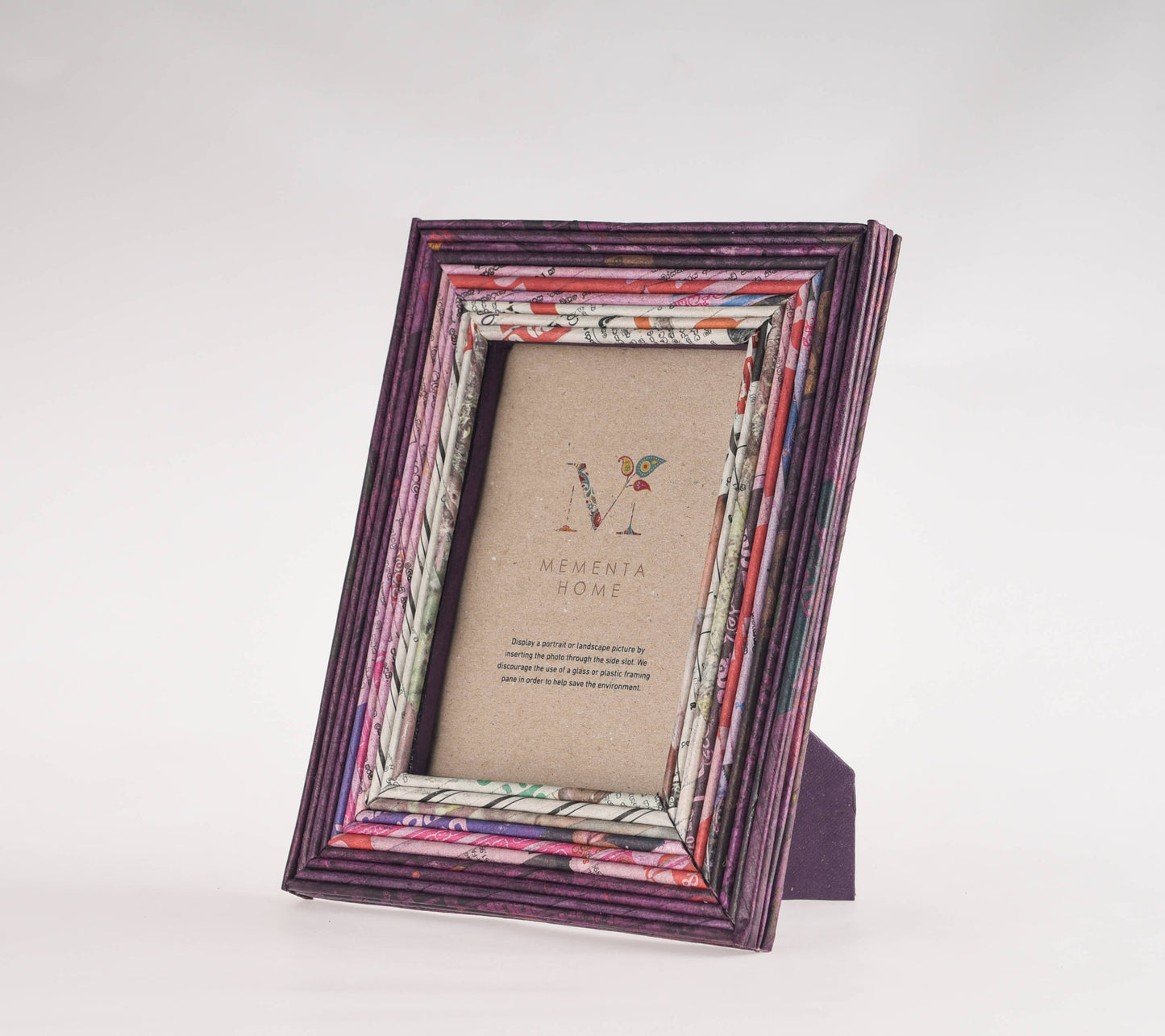 Recycled Newspaper Picture Frames