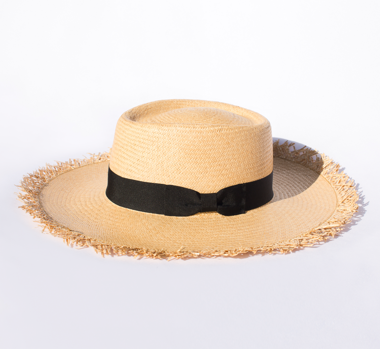 Playa (Loose straw) - Fine straw Panama Hat Unisex: Small / 7-8cm