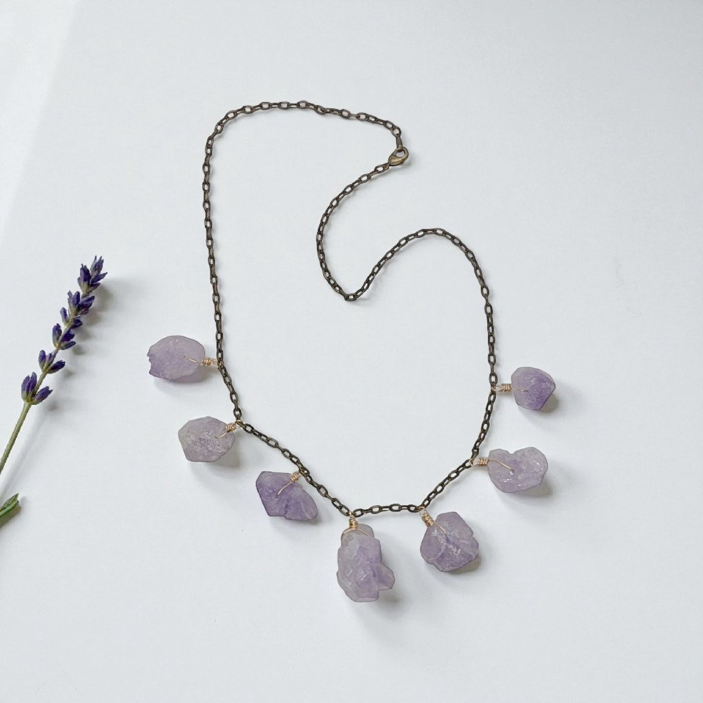 Raw Stone Necklaces | Assorted Styles