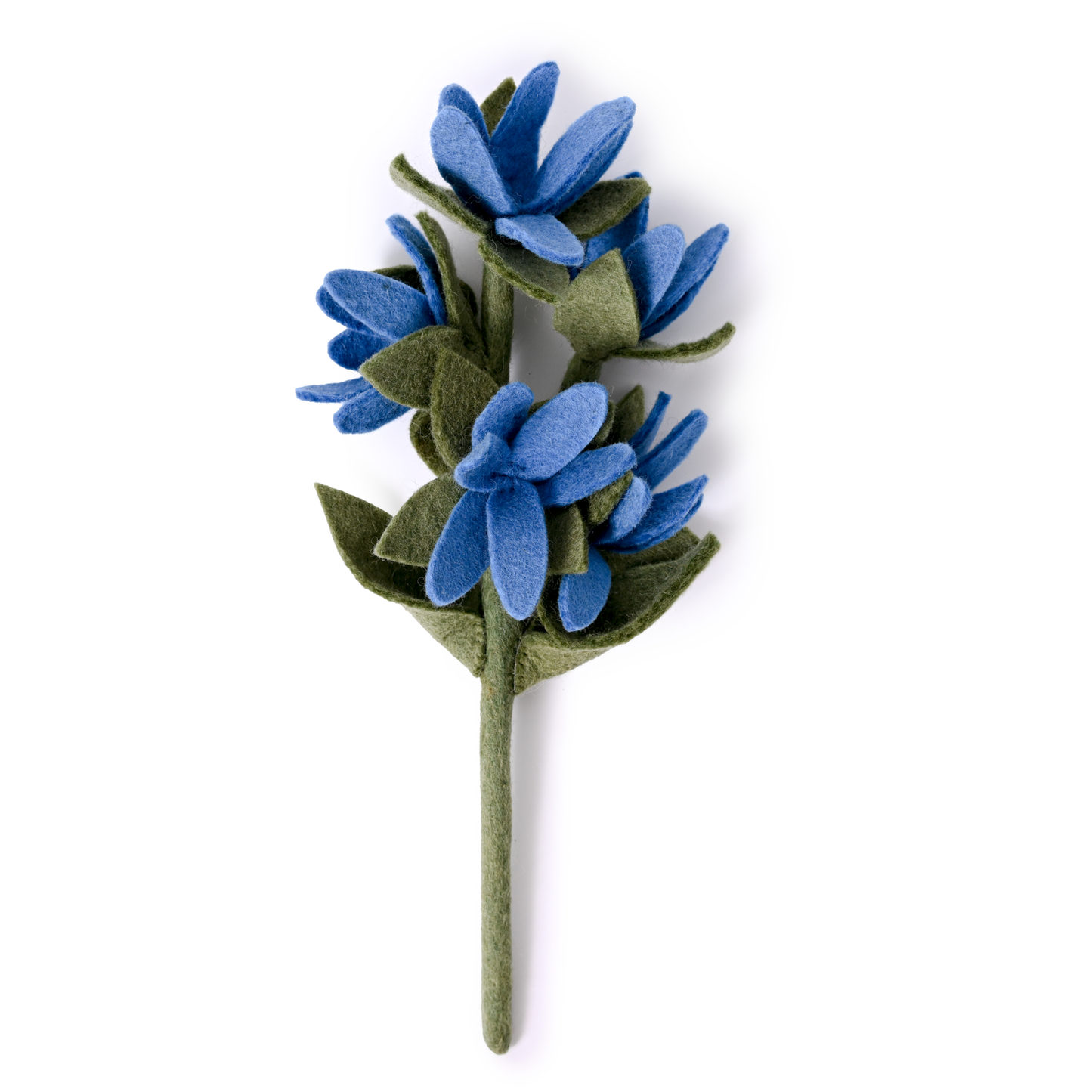 Felt Watsonia Flower: White