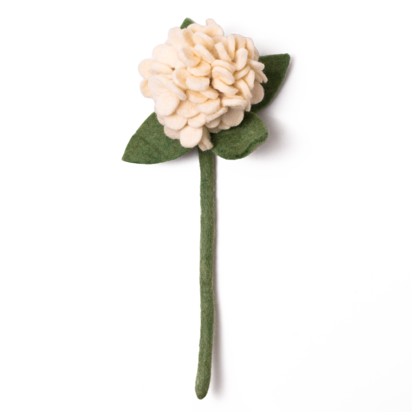 Felt Hydrangea Flower: Periwinkle
