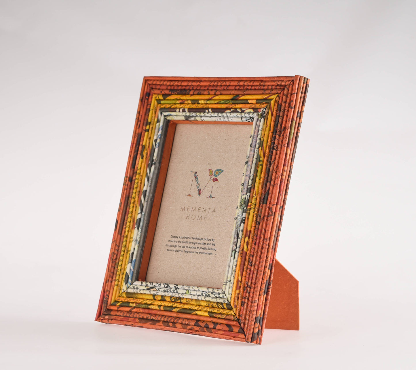 Recycled Newspaper Picture Frames