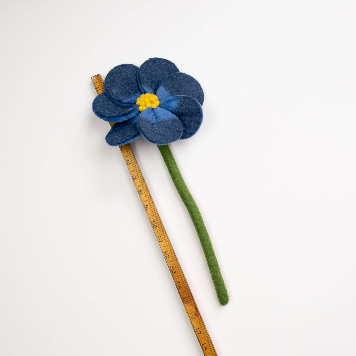 Felt Magnolia Flower: White