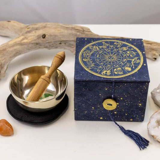 3'' Astrology Meditation Bowl Box