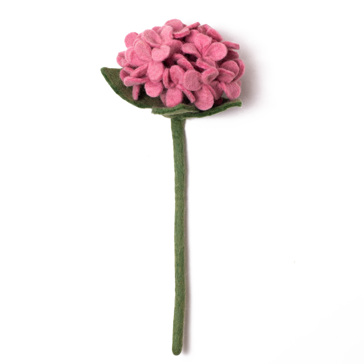 Felt Hydrangea Flower: Periwinkle
