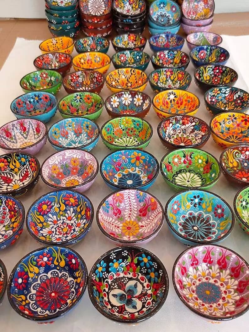 Assorted Turkish Wedding Gift Bowls