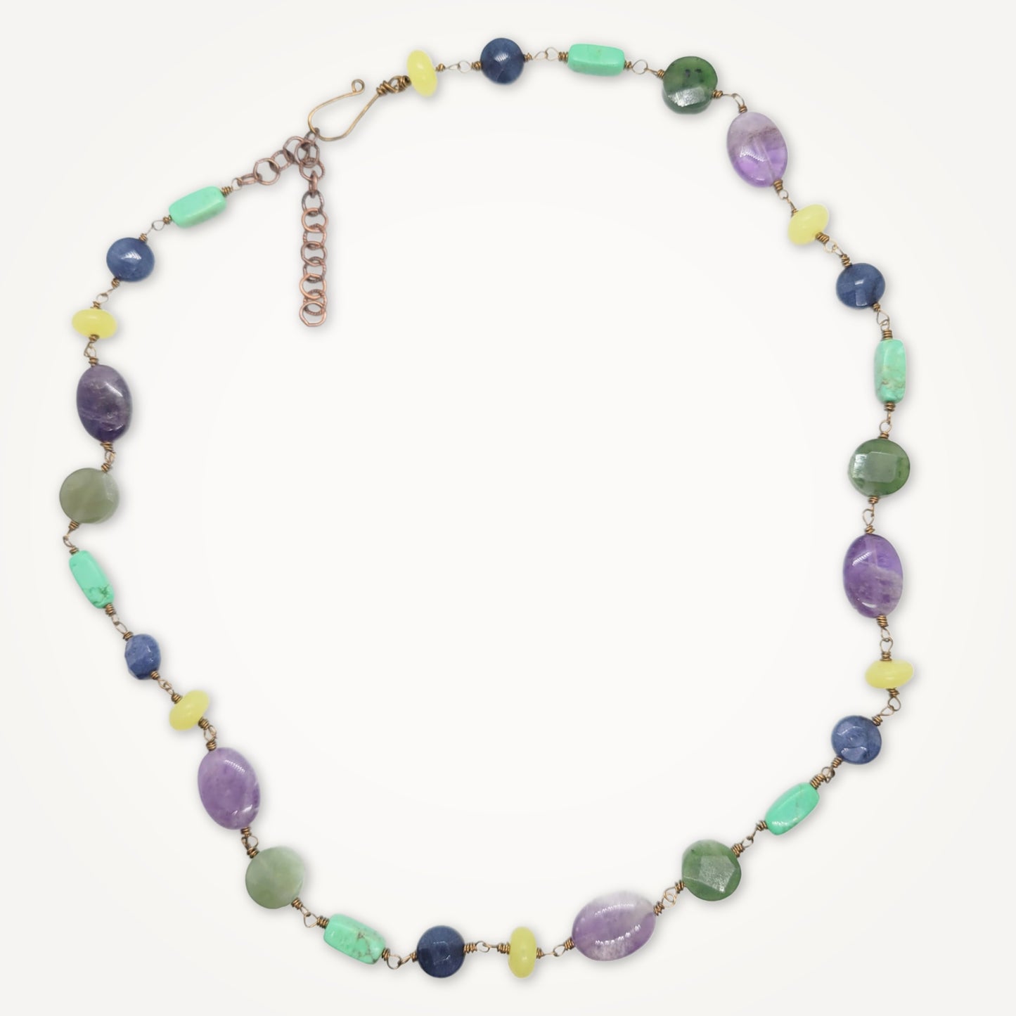 Juno Necklace • Gemstone Mix