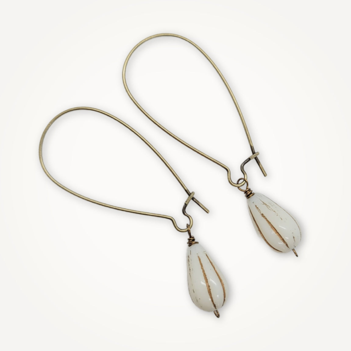 Melon Drop Earrings | Single Drop