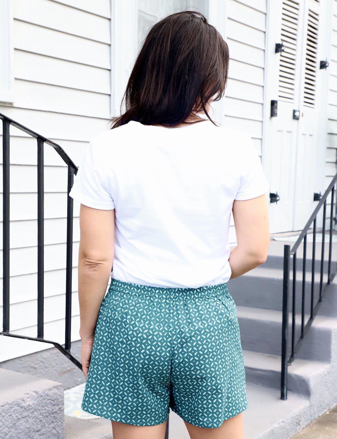 Mirage Organic Cotton Shorts - Passion Lilie