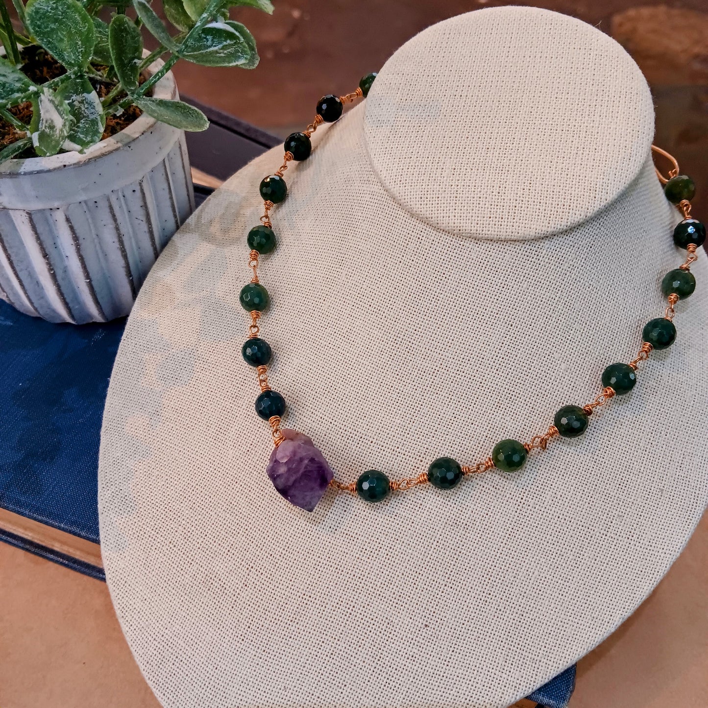 Artisan Wire Wrap Necklace