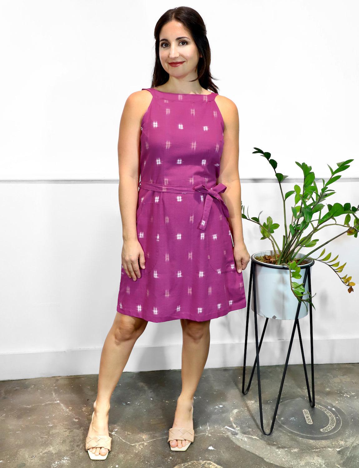Mulberry Organic Cotton Shift Dress - Passion Lilie