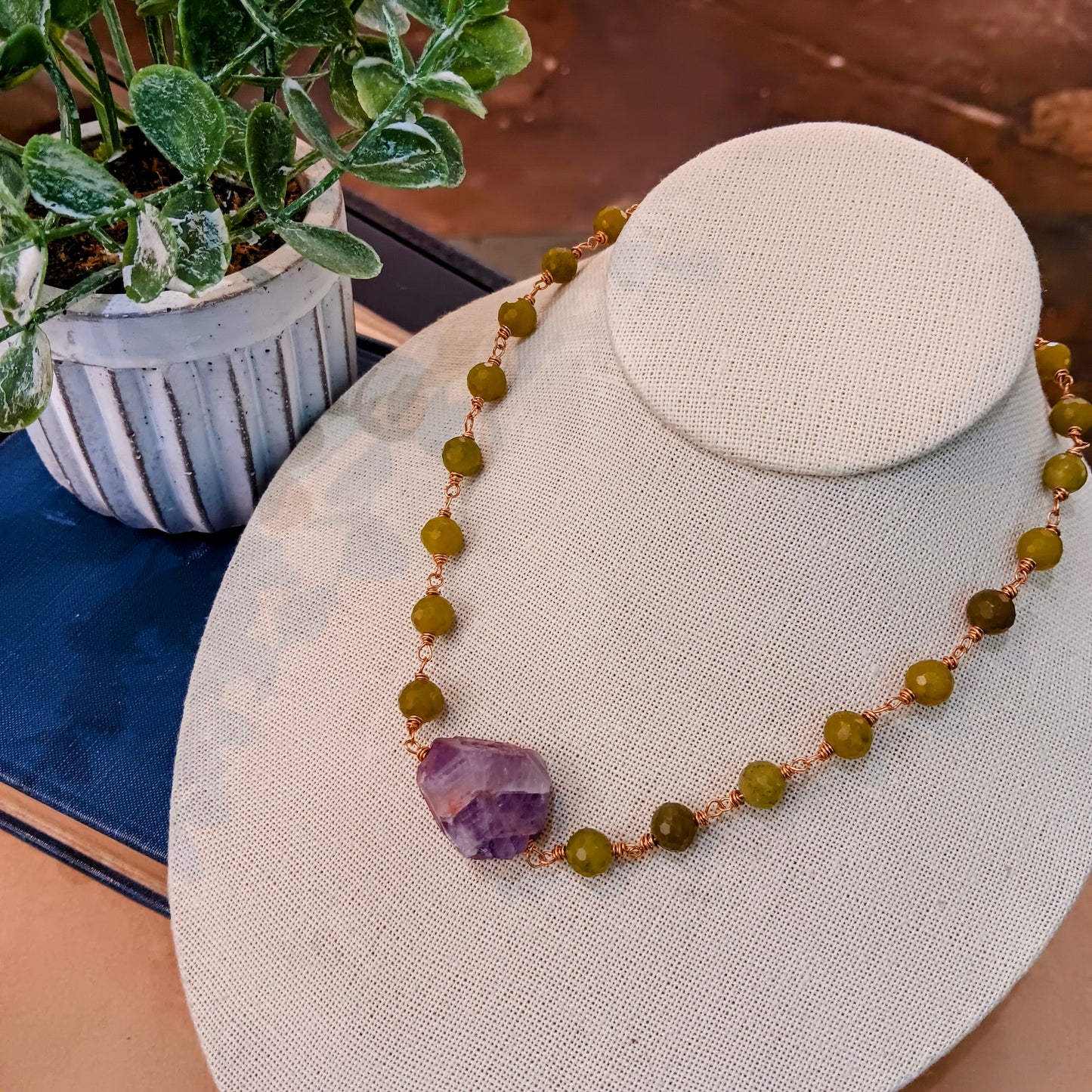 Artisan Wire Wrap Necklace