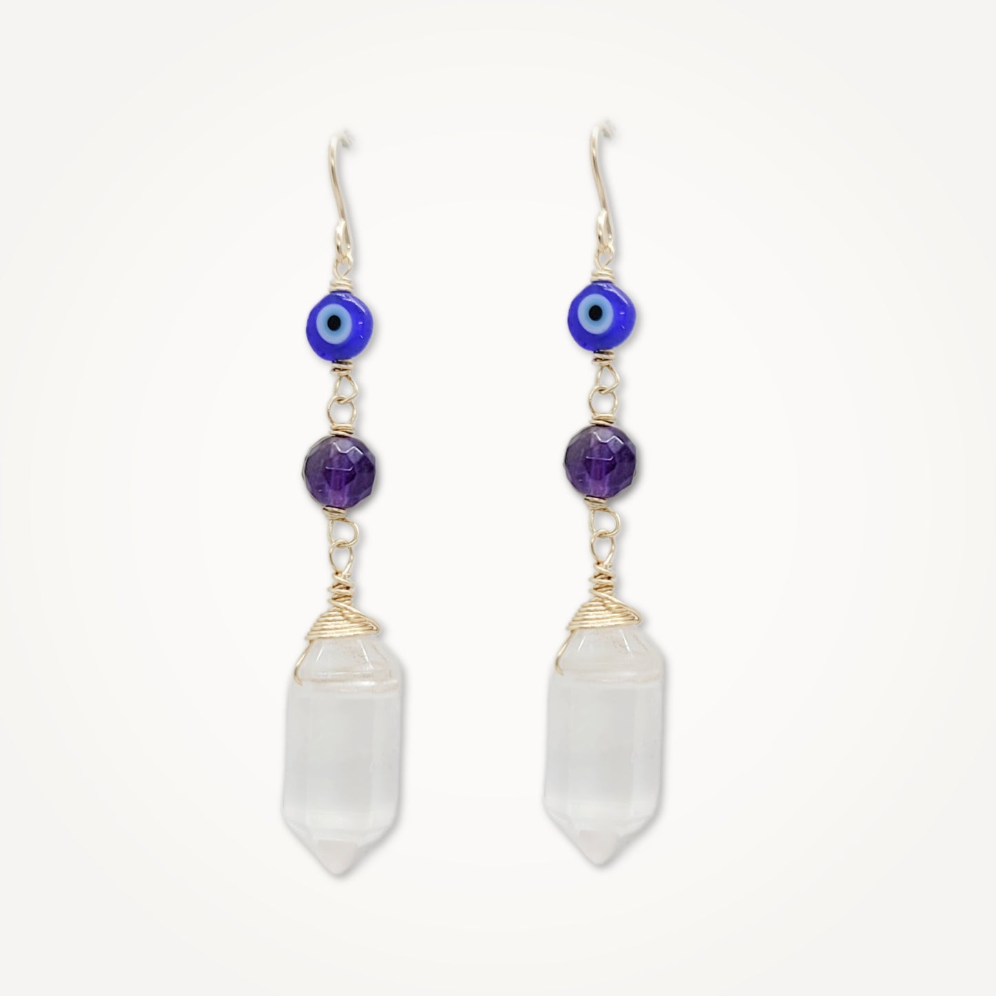 Protection Earrings | Choice of Gemstone