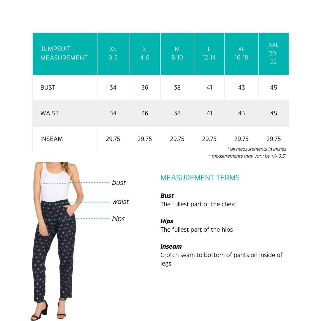 Slate Stripe Jumpsuit - Passion Lilie