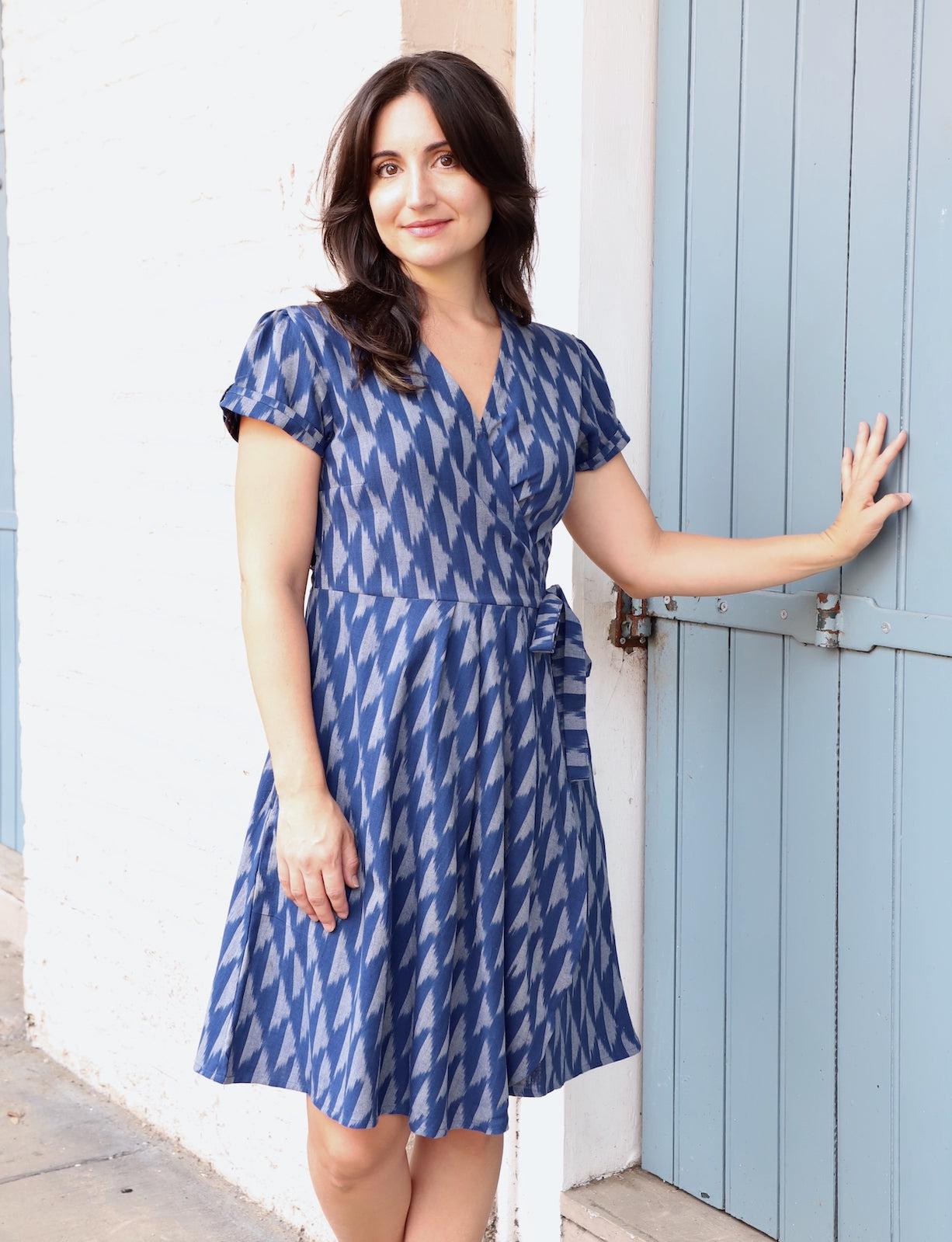 Stratus Wrap Dress - Passion Lilie