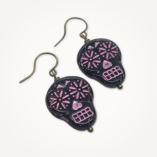 Sugar Skull Earrings | Assorted Colors