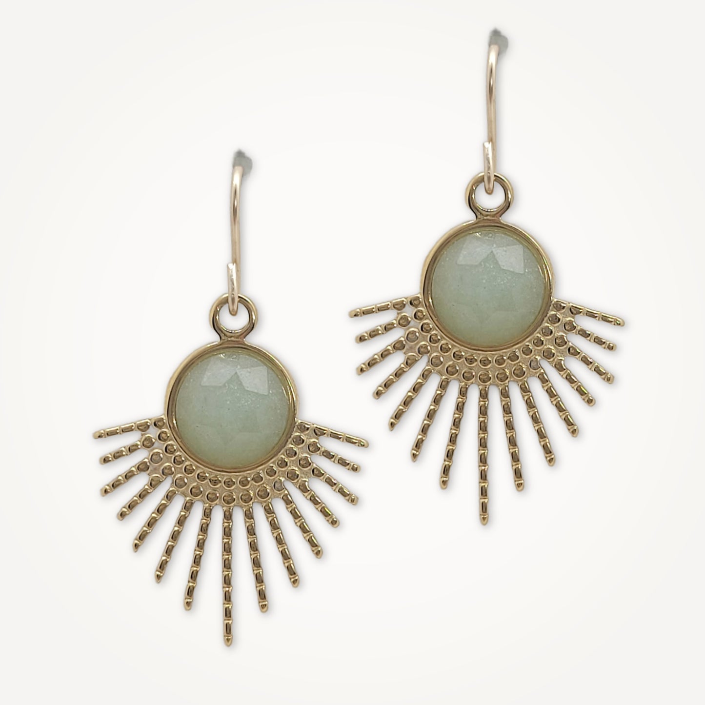 Radiant Relic Gemstone Earrings