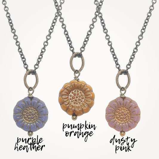 Bloom Radiance Flower Necklace | Assorted Colors