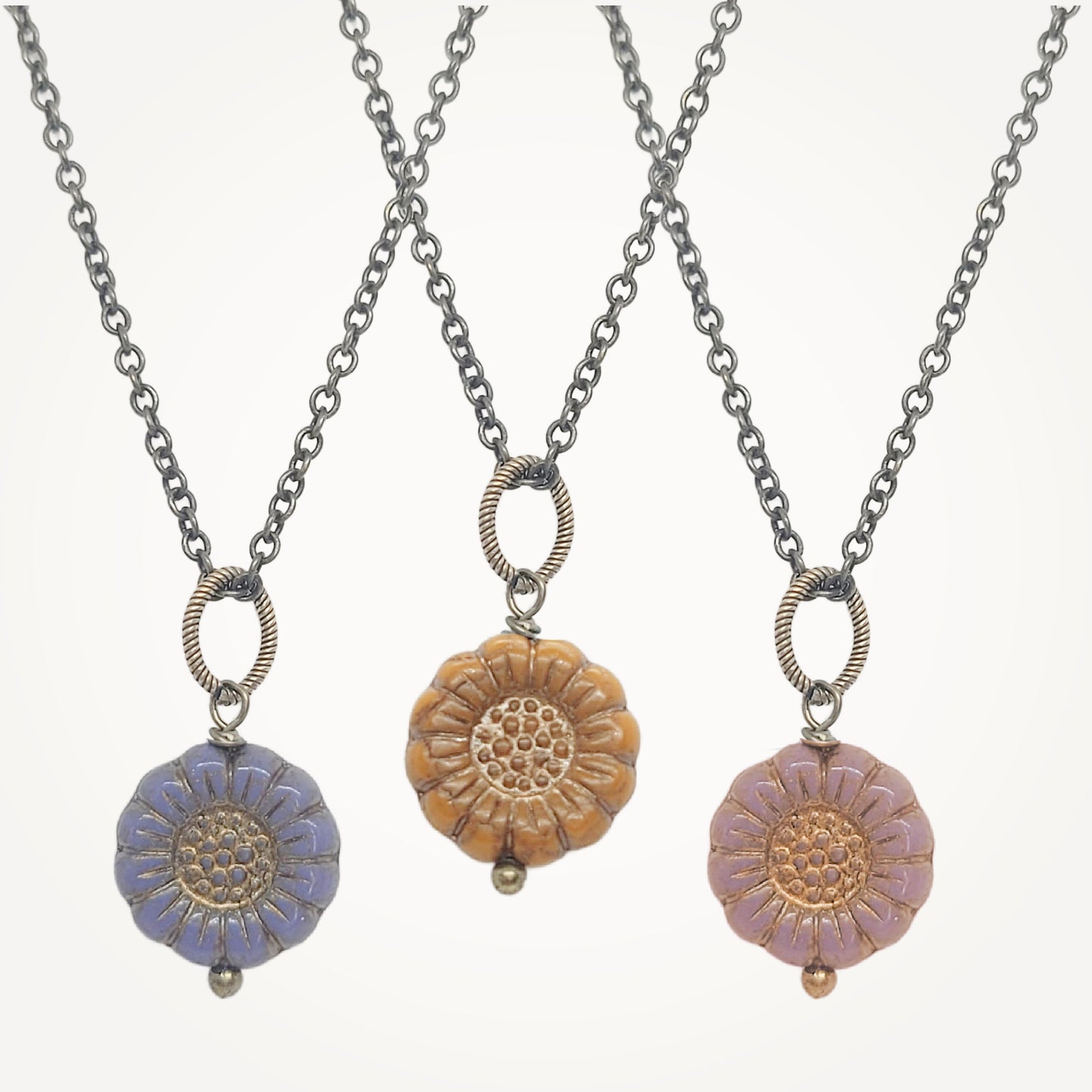 Bloom Radiance Flower Necklace | Assorted Colors