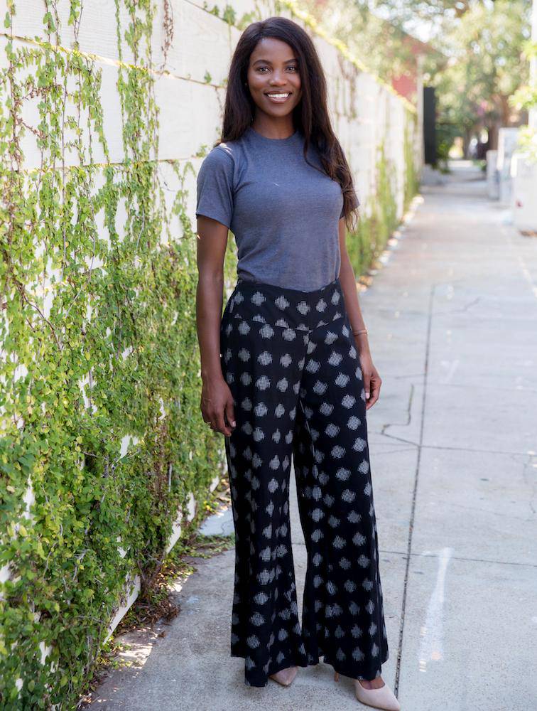 Octavia Pants - Passion Lilie - Fair Trade - Sustainable Fashion