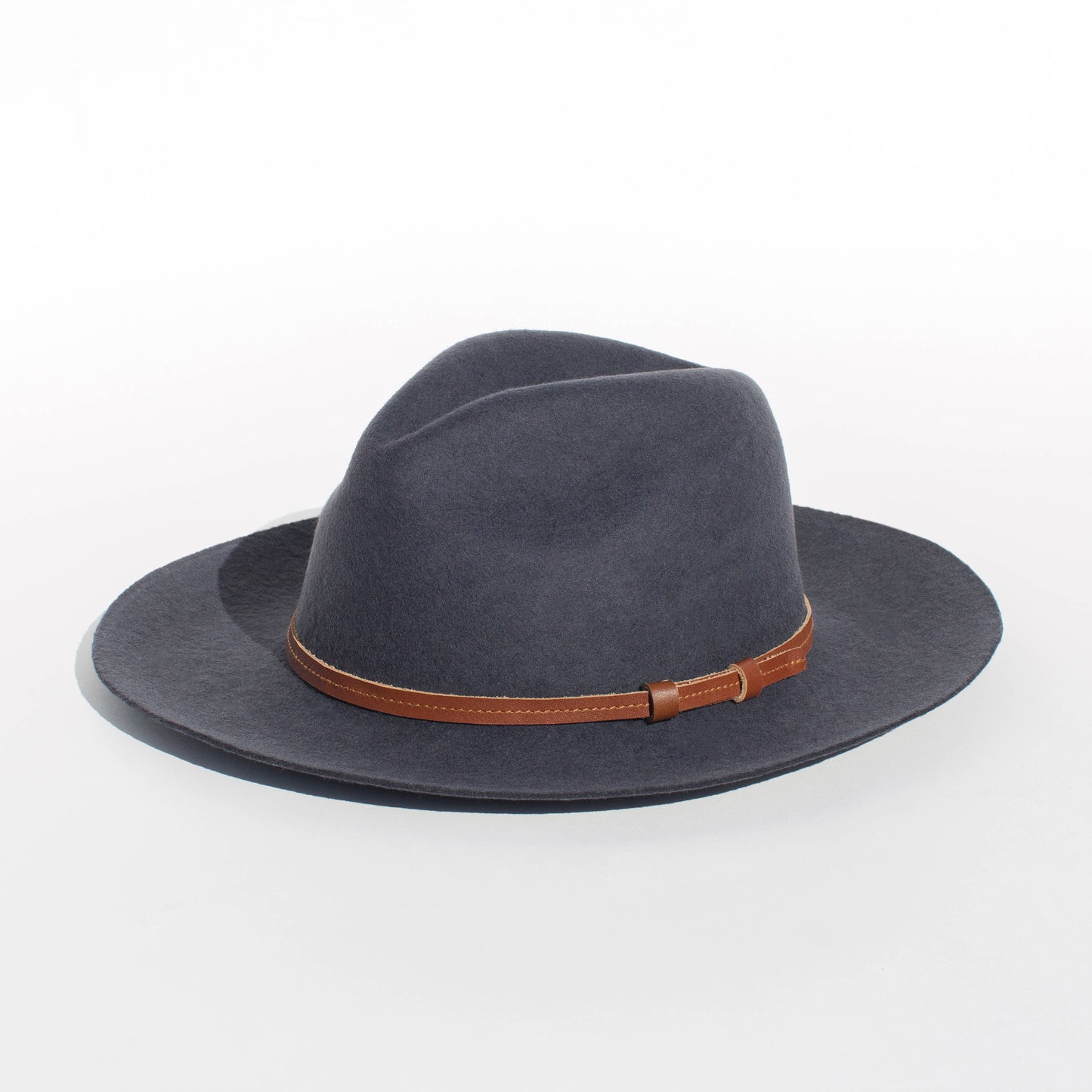Rancher Style Gray Felt Hat