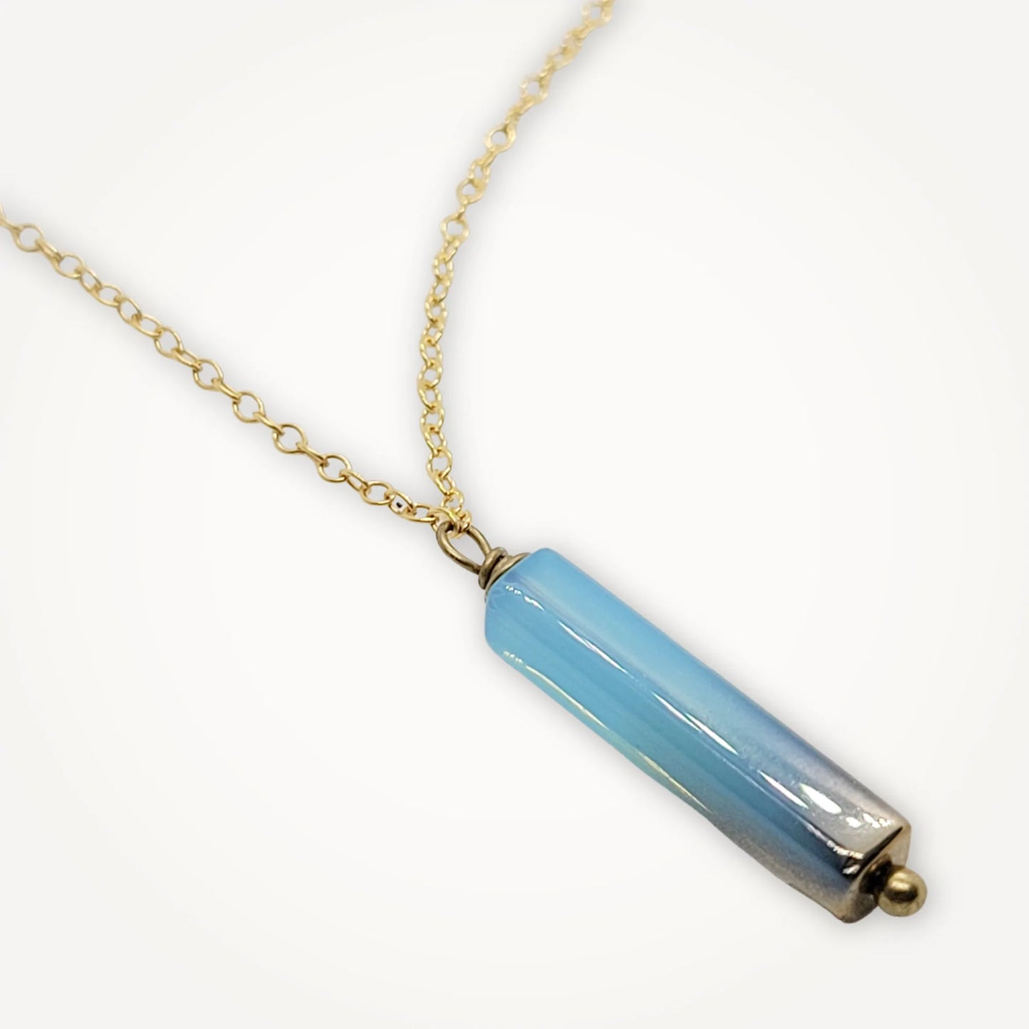 Glass Wand Necklace • Choice of Color