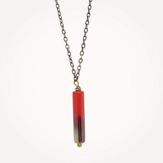 Glass Wand Necklace • Choice of Color