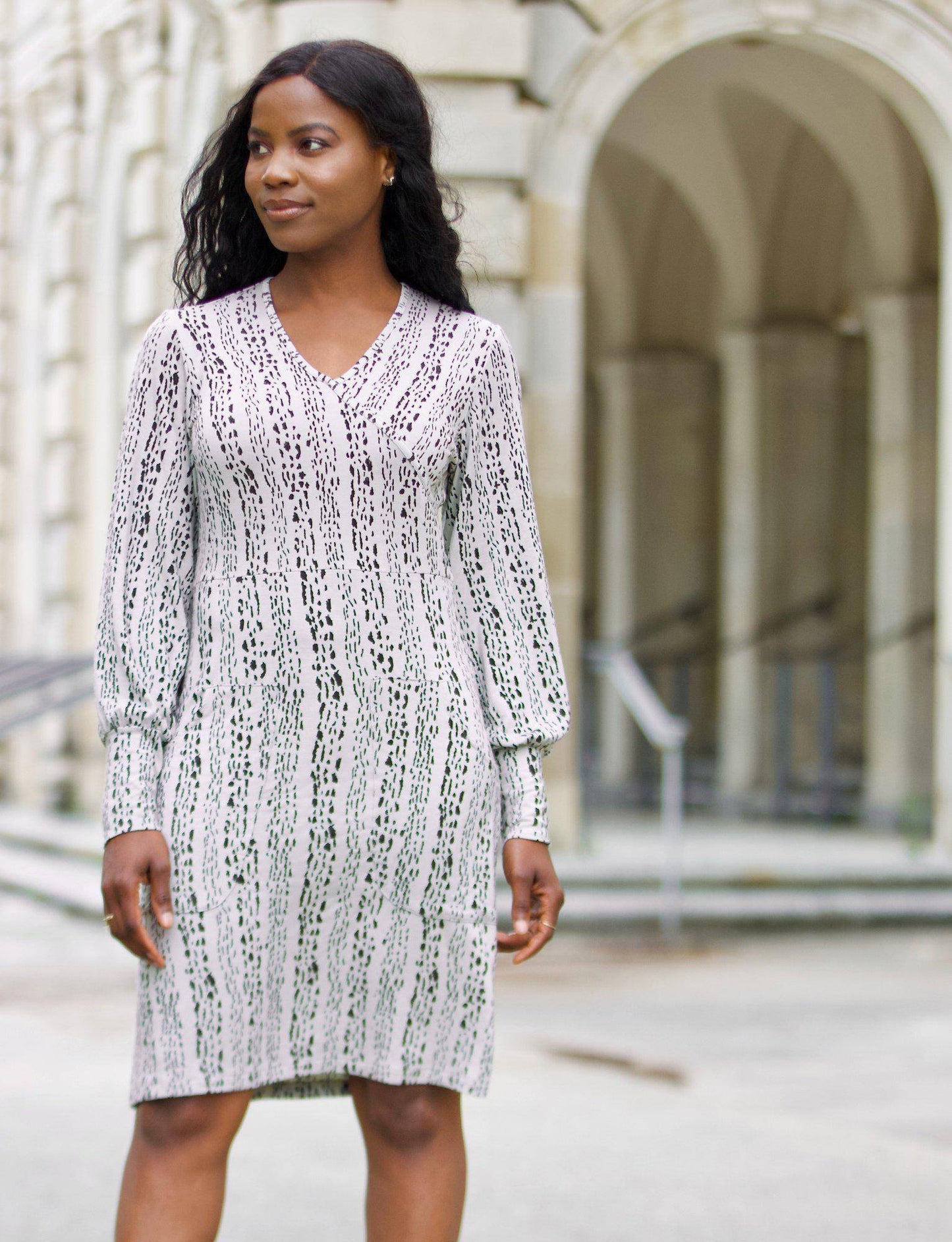 Marble Organic Modal Dress - Passion Lilie - Fair Trade - Sustainable Fashion