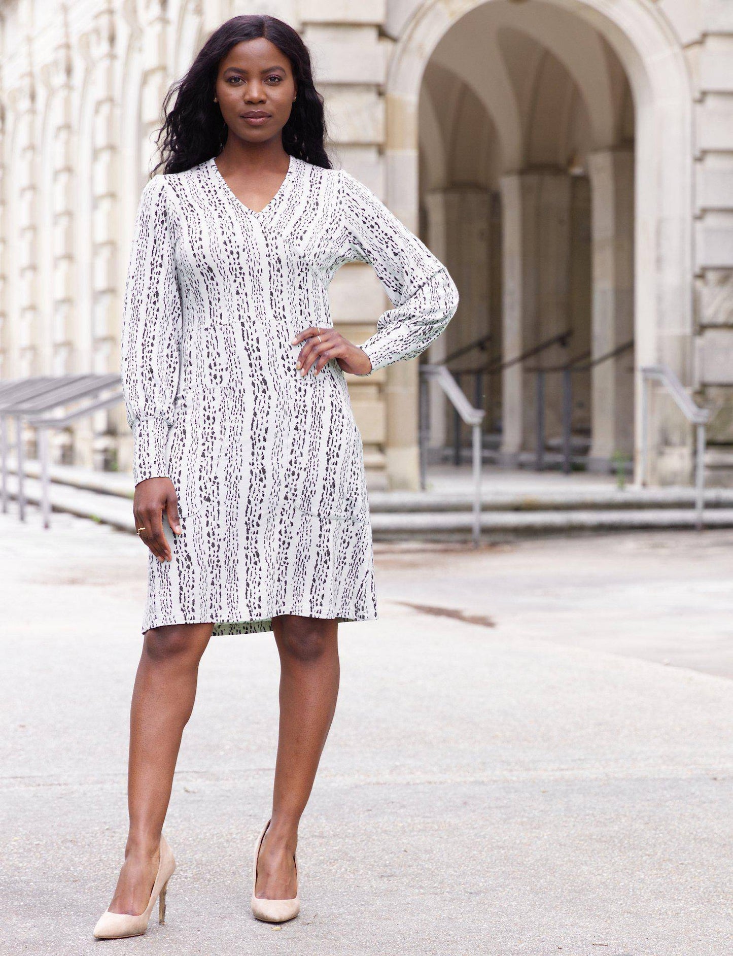 Marble Organic Modal Dress - Passion Lilie - Fair Trade - Sustainable Fashion