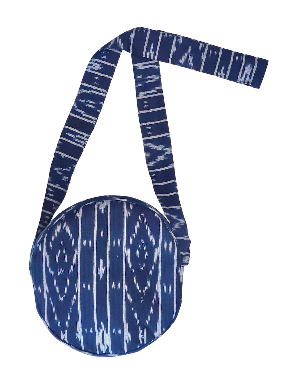 Round Crossbody Bag- Multiple Prints Available