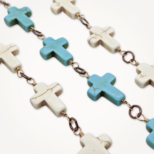 Traditional Cross Bracelet | Choice of Color