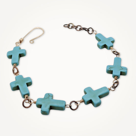 Traditional Cross Bracelet | Choice of Color