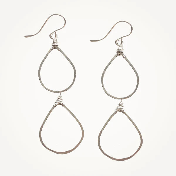 Double Dewdrop Earrings