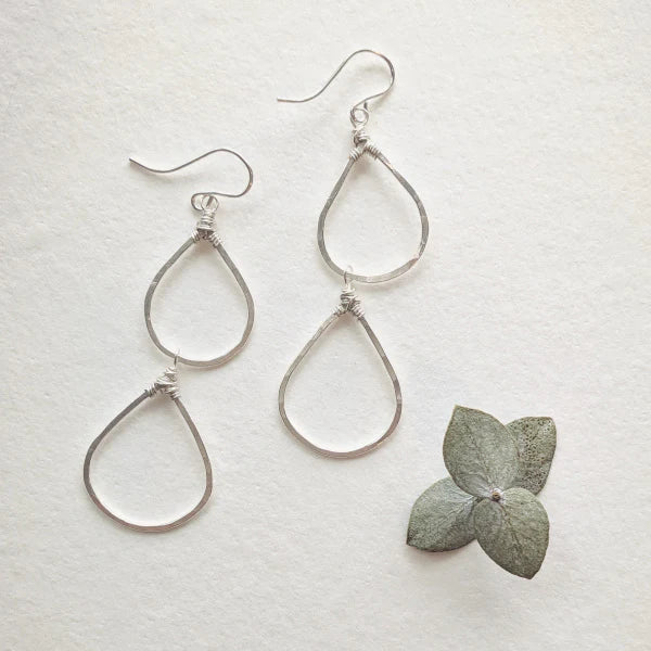 Double Dewdrop Earrings