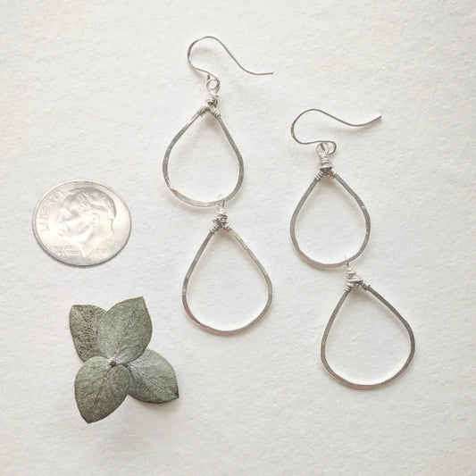 Double Dewdrop Earrings