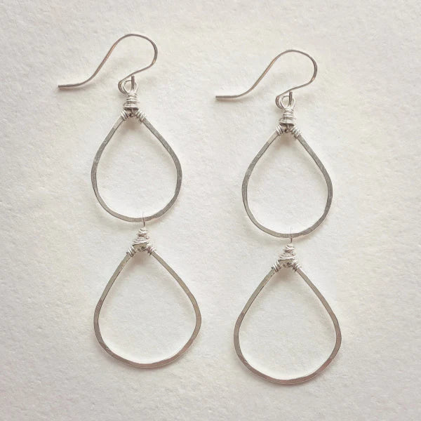 Double Dewdrop Earrings