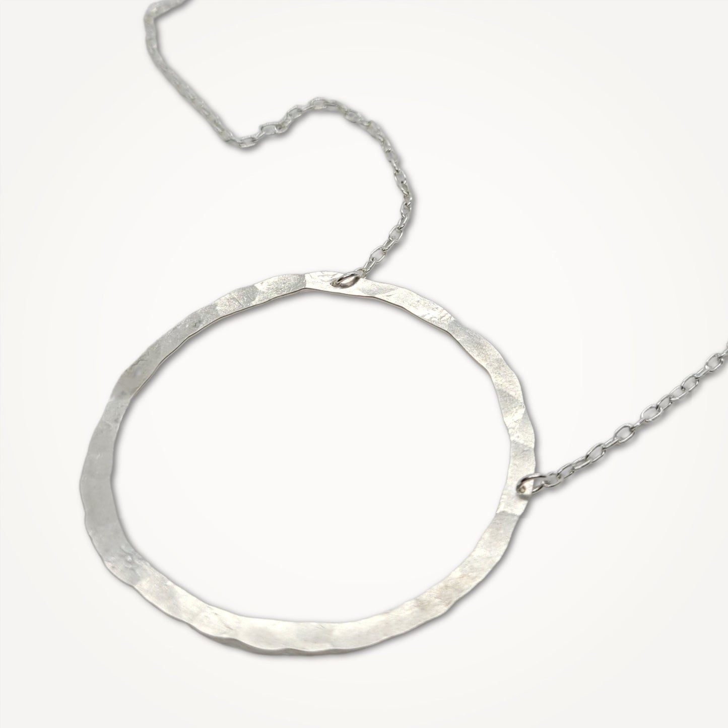 Organic Hoop Necklace
