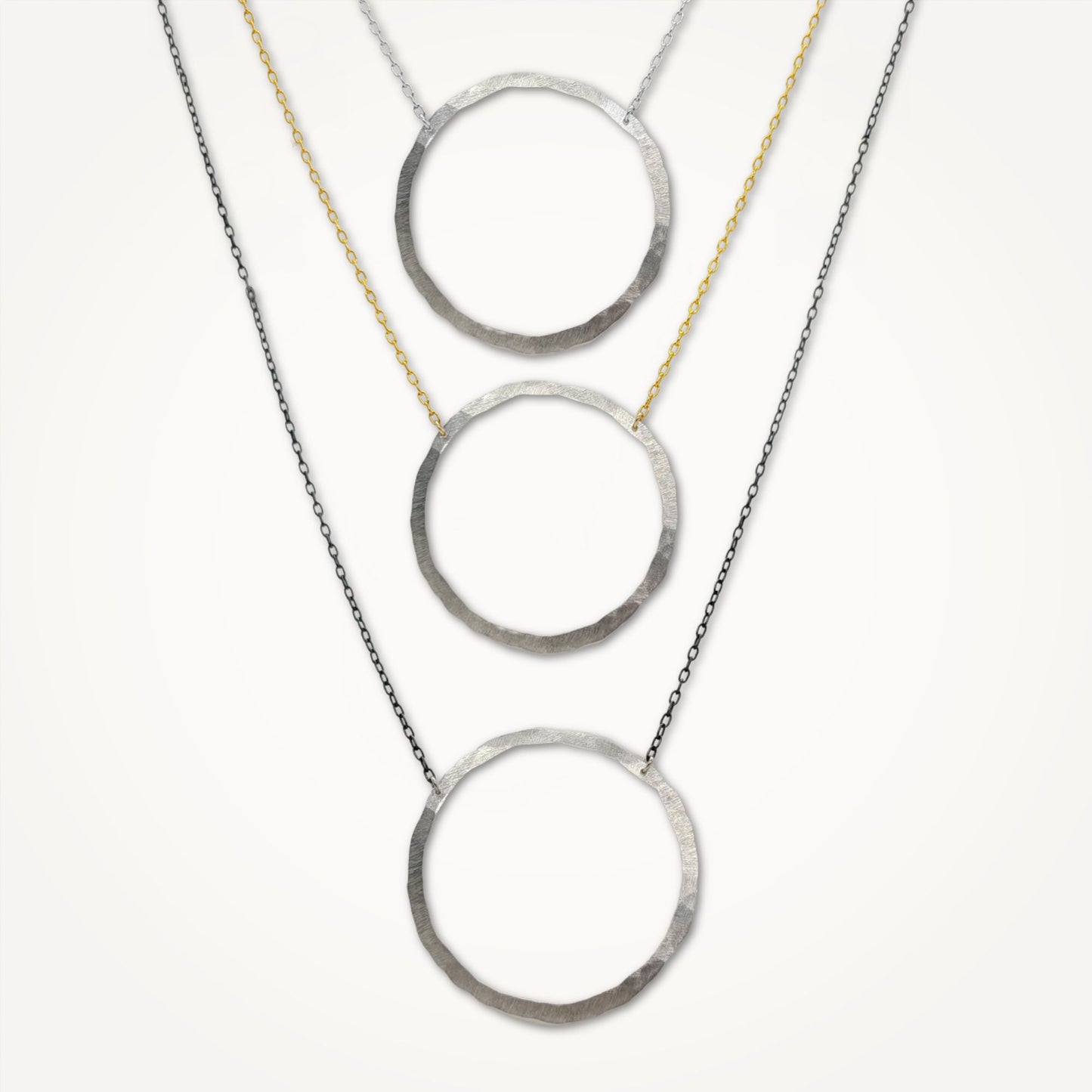Organic Hoop Necklace