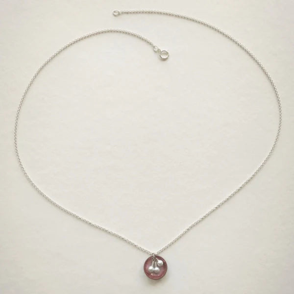 Oyster Necklace | Silver & Enamel